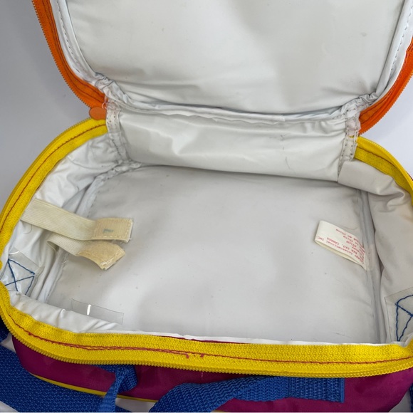 Vintage Disney Soft Lunch Bag Pocahontas Insulated Zip Chief Powhatan John Smith - Picture 4 of 7